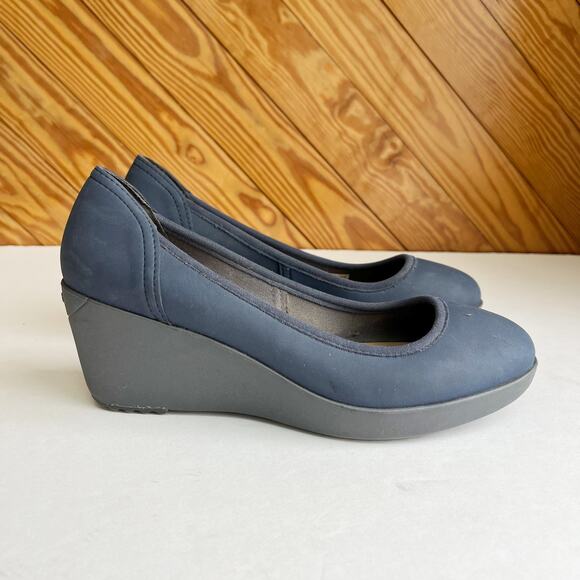 CROCS Marin Colorlite Wedge Heel - Picture 1 of 6